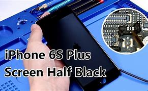 Image result for iPhone 6 Screen Half Black