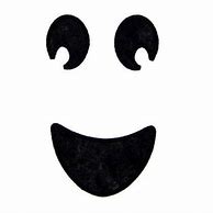 Image result for Ghost Face Template Printable