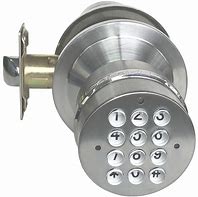 Image result for Metal Door Digital Lock