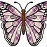 Image result for Pink Butterfly Clip Art Free