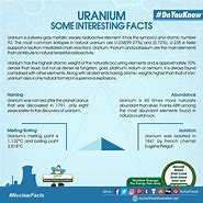 Image result for Top 10 Facts About Uranium