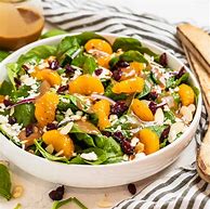 Image result for Spinach and Mandarin Orange Salad