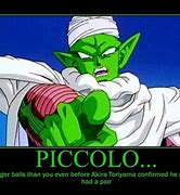 Image result for Piccolo Dragon Ball Meme