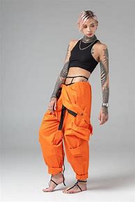 Image result for Orange Outfit Futuristic
