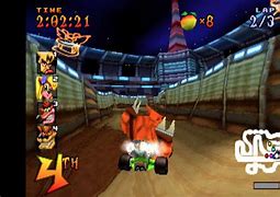 Image result for Crash Team Racing PS1 Tiny