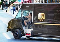 Image result for Rear of a UPS Truck Image