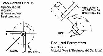 Image result for Corner Radius Punch and Die