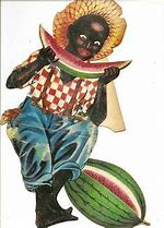Image result for Little Black Sambo Watermelon
