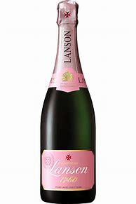 Image result for Champagne Lanson Rose
