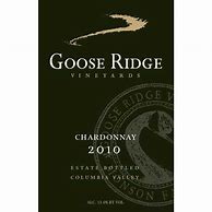 Image result for Goose Ridge Chardonnay Stonecap