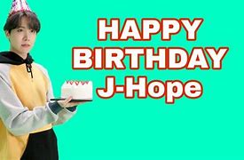 Image result for BTS J-Hope Birthday
