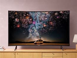 Image result for Curved TV Older with Box