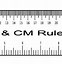 Image result for Ruler with cm and Inch