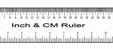 Image result for Printable Cm Ruler to Scale