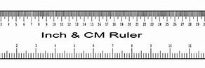 Image result for Cm and mm Ruler Printable