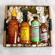 Image result for Hot Sauce Gift Box Set