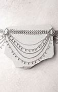 Image result for Women's Silver Chain Belt