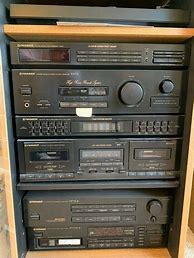 Image result for Pioneer Stereo System with Cabinet
