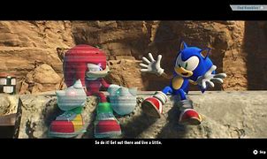 Image result for Knuckles Story Sonic and the 7 Rings