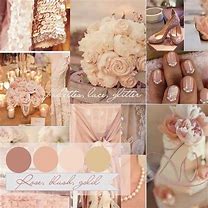 Image result for Champagne Pink and Gold