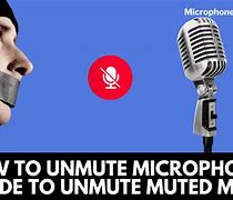 Image result for Unmute Microphone