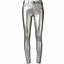 Image result for Women's Silver Metallic Jeans