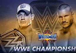 Image result for WWE Wrestlemania John Cena Match Card