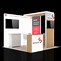 Image result for 10X10 Feet Exhibit Booth Simple Design Ideas