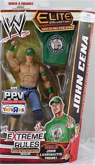 Image result for WWE John Cena Elite Green Toys