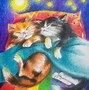 Image result for Rainbow Cat Fan Art