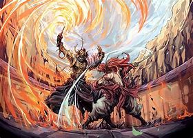 Image result for Two Warriors Fighting
