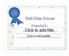 Image result for 1st Place Award Template