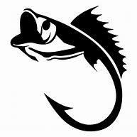 Image result for Fish Hook Font SVG