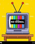 Image result for Vintage TV Screen No Signal