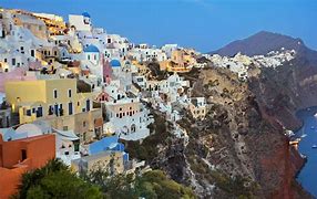 Image result for Santorini Cyclades Island