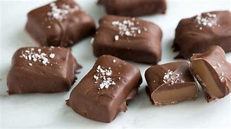 Image result for Chocolate Covered Chewy Caramels