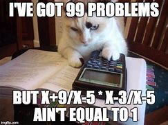 Image result for Surprised Cat Meme Math