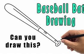 Image result for Baseball Bat Drawing Reference
