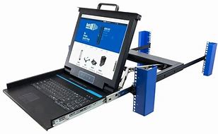 Image result for Rack Mount Monitor and Keyboard