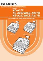 Image result for Sharp XE A107 User Manual
