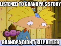 Image result for Hey Arnold Grandpa Meme