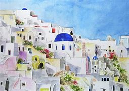 Image result for Aegean Sea Sky Painting