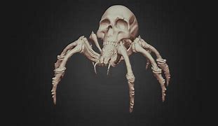 Image result for Spider with Skull Head Action Figure