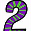 Image result for Number 2 Birthday Clip Art