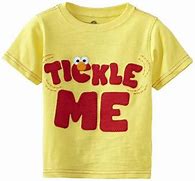 Image result for Tickle Me Elmo Yellow Shirt