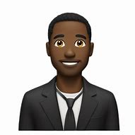 Image result for Black Man Transparent Emoji