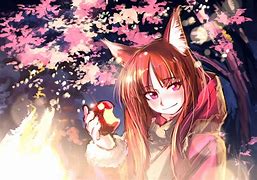 Image result for Spice and Wolf Anime Girl