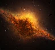 Image result for Yellow Nebula Space
