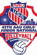Image result for AAU Volleyball Logo
