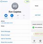 Image result for iPhone Contact Screen